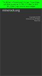 Mobile Screenshot of minerack.org